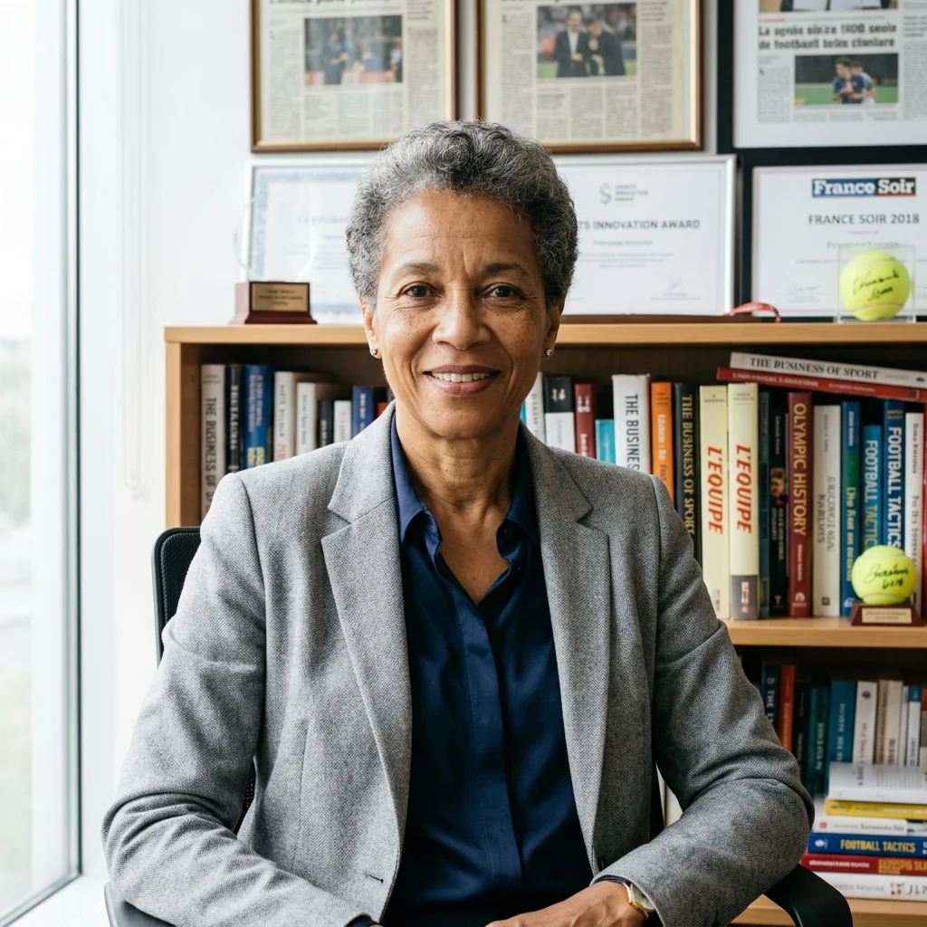 Portrait d'Isabelle Monnier, rédactrice en chef du Rond Central